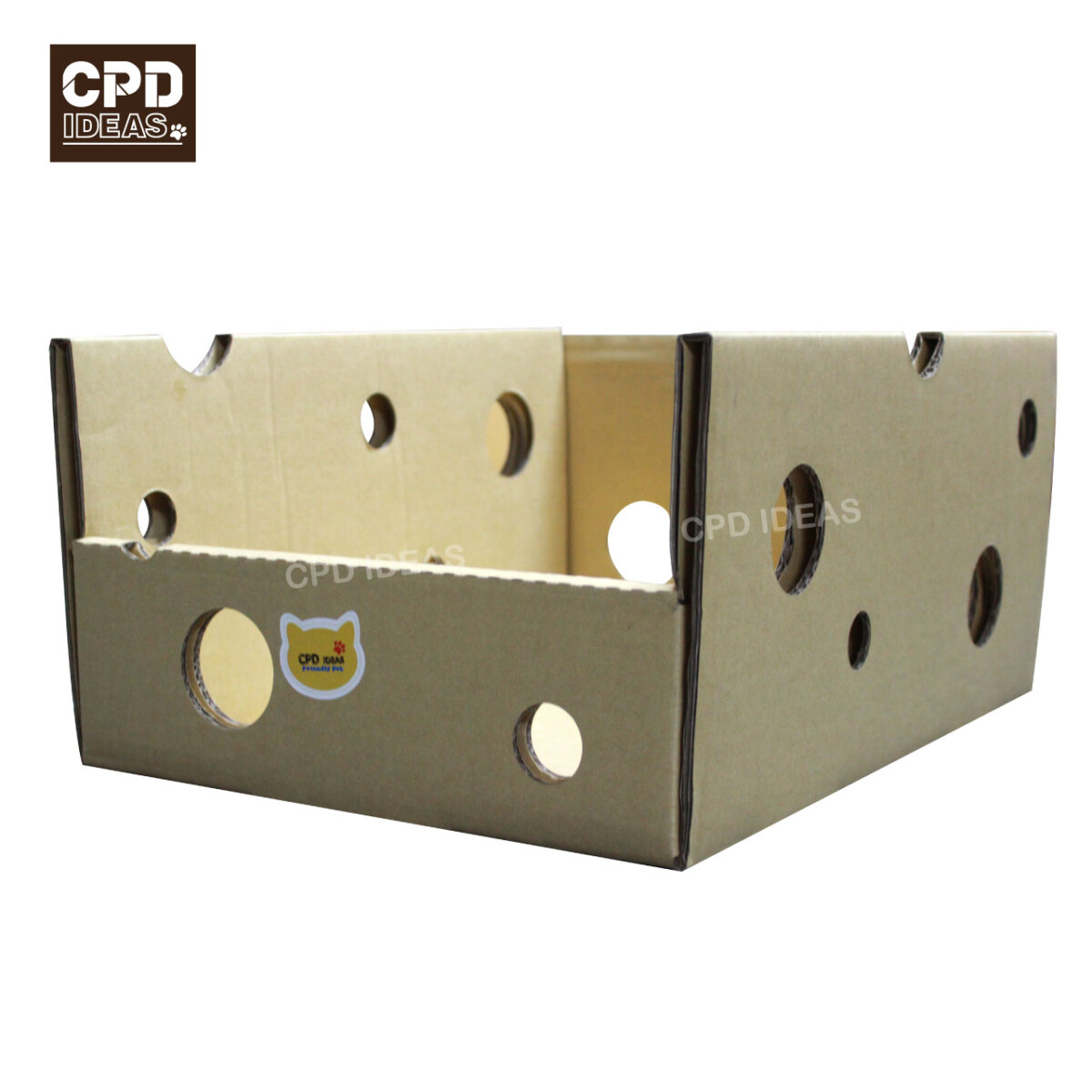 บ้านแมว ของเล่นแมว ที่นอนแมว CHEES-Y Box